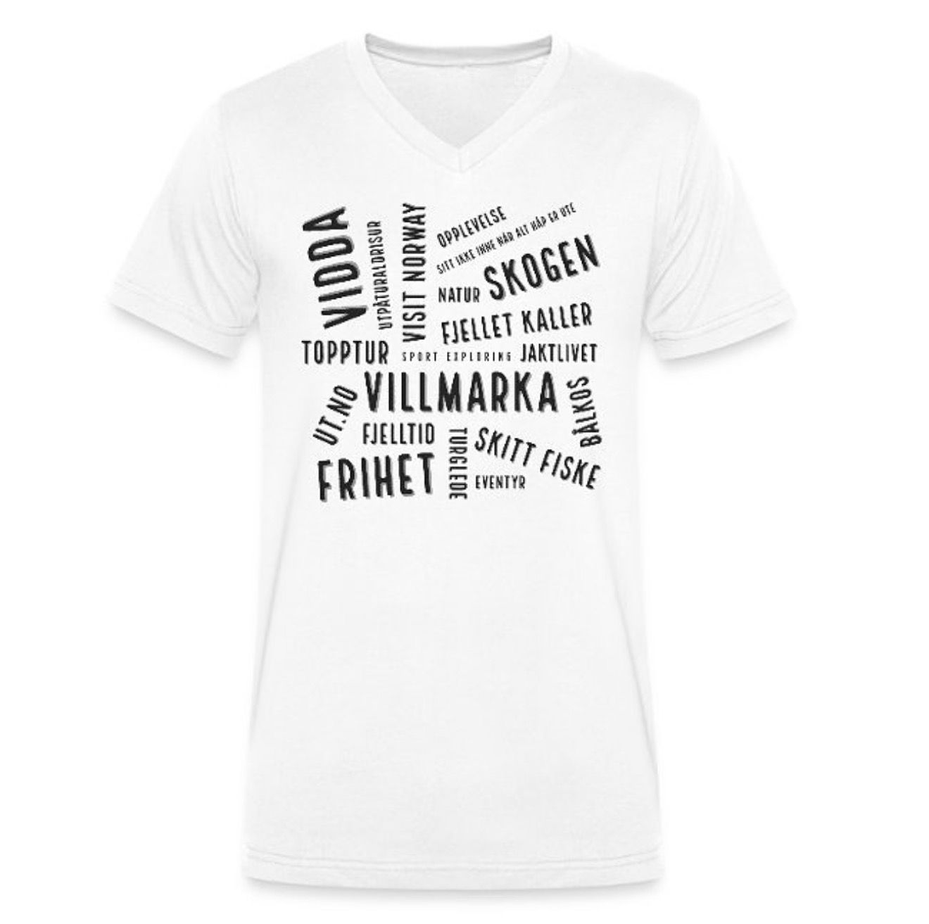 T-skjorte friluftsmotiv