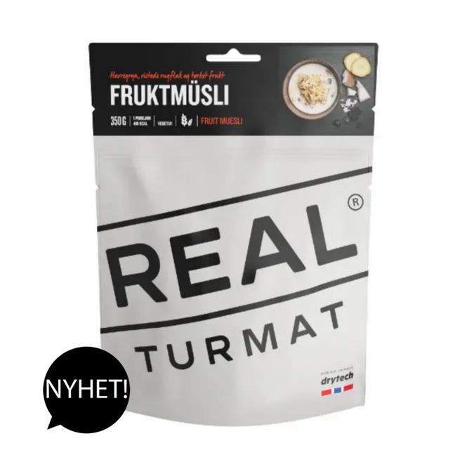 Hovedbilde REAL Turmat - Eple Müslie 