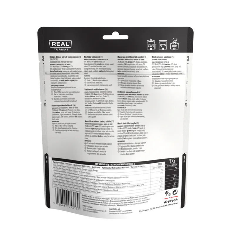 REAL Turmat - Eple Müslie 